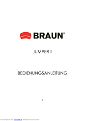 Braun JUMPER II Bedienungsanleitung