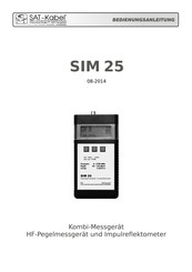 Sat-Kabel SIM 25 Bedienungsanleitung