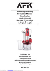 AFK ESTMS-700 Bedienungsanleitung