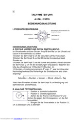 Eurotops 25535 Bedienungsanleitung