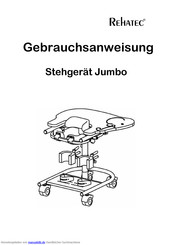 Rehatec JUMBO Gebrauchsanweisung
