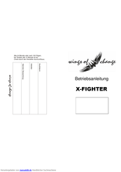 Wings of change X-FIGHTER Betriebsanleitung