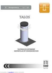 fadini Talos 9450 Handbuch