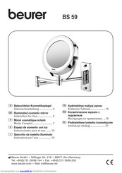 Beurer bs 59 Gebrauchsanleitung