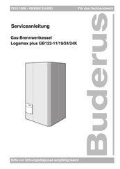 Buderus Logamax plus GB122-24 Serviceanleitung