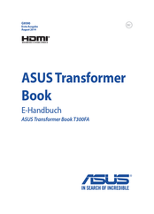Asus Transformer Book T300FA Handbuch