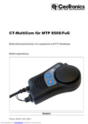CeoTronics CT-MultiCom Bedienungsanleitung