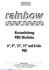 rainbow 8-Lite PRO Kurzanleitung