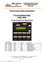 Deckma FMS3000 Bedienungsanleitung