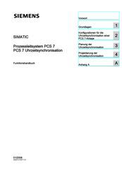 siemens SIMATIC PCS 7 Funktionshandbuch