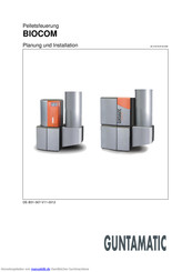 Guntamatic BIOCOM BC 100 Planung Und Installation