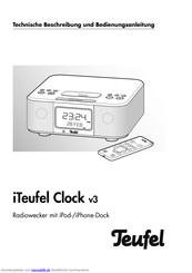 Teufel iTeufel Dock v3 Bedienungsanleitung