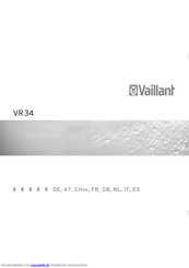 Valiant VR 34 Installationsanleitung
