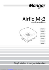 Mangar Airflo Mk3 Bedienungsanleitung