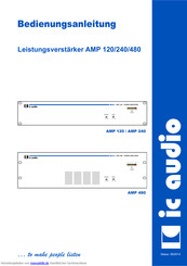 IC Audio AMP 240 Bedienungsanleitung
