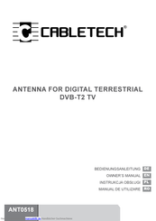 Cabletech ANT0518 Bedienungsanleitung