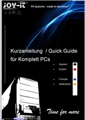Joy-IT 1462882 Kurzanleitung