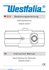 Westfalia 84 28 11 Bedienungsanleitung