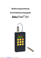 SaluTron D1 Bedienungsanleitung