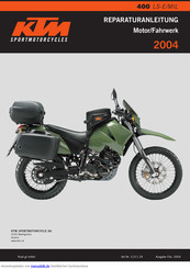 KTM 2004 400 LS-E/MIL Reparaturanleitung