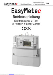 EasyMeter Q3S Betriebsanleitung