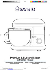 Savisto Premium 5.5L Gebrauchsanweisung