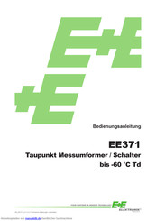 E+E Elektronik EE371 Bedienungsanleitung