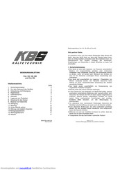 KBS Vino 280 Bedienungsanleitung