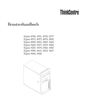 Lenovo ThinkCentre 8991 Benutzerhandbuch