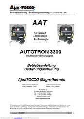 Ajax TOCCO Magnethermic AUTOTRON 3300 Betriebsanleitung / Bedienungsanleitung