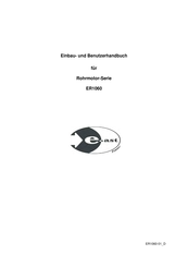 e-ast ER1060 Series Einbau- Und Benutzerhandbuch