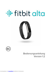Fitbit Alta Bedienungsanleitung