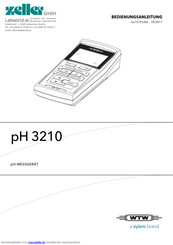 Zeller pH 3210 Bedienungsanleitung