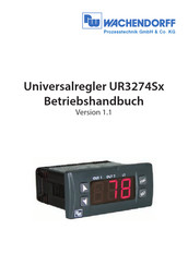 Wachendorff UR3274S3 Betriebshandbuch