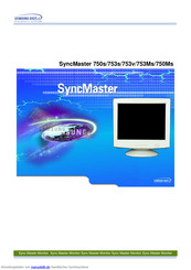 SyncMaster 750s Benutzerhandbuch