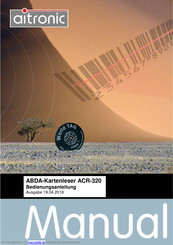 aitronic ABDA ACR-320 Bedienungsanleitung
