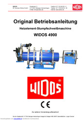 widos WIDOS 4900 Originalbetriebsanleitung