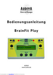 Audiva BrainFit Play Bedienungsanleitung