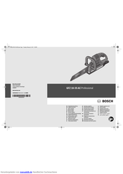 Bosch GFZ 16-35 AC Professional Originalbetriebsanleitung