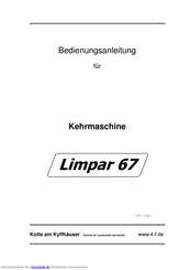 4F Maschinentechnik Limpar 67 Bedienungsanleitung