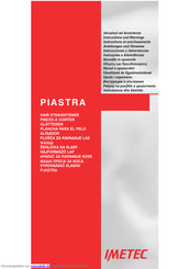 Imetec Piastra Anleitung