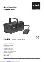 IMG STAGE LINE FM-410 Bedienungsanleitung