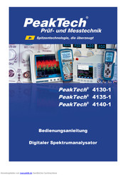 PeakTech 4130-1 Bedienungsanleitung