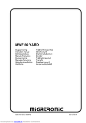 Migatronic MWF 50 YARD Betriebsanleitung