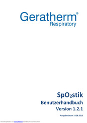 GERATHERM SpO2stik Benutzerhandbuch