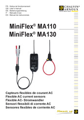 Chauvin Arnoux MiniFlex MA110 Bedienungsanleitung