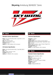 Baytec Skywing 38'' Serie Anleitung