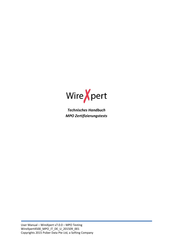 WireXpert WX500 Technisches Handbuch