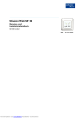 Schenker Storen SE100 Touch Benutzer- Und Installationshandbuch