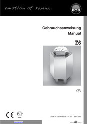 Eos Z6 Gebrauchsanweisung